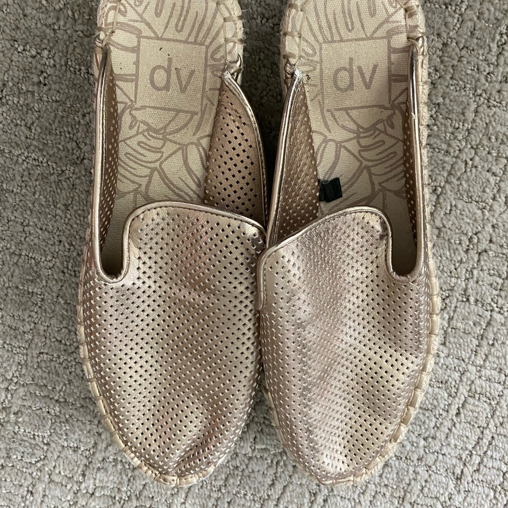 DV Gold Slip ons